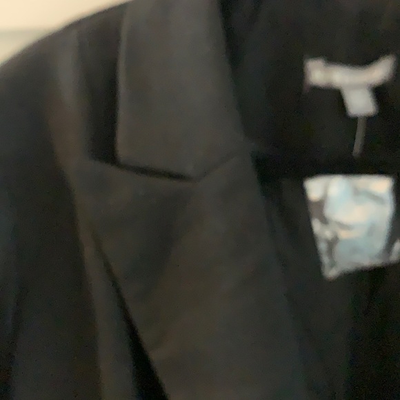 New Jessica London Wool-Blend Blazer Black 22W - Picture 4 of 7